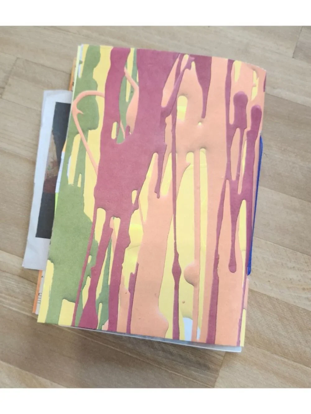 Junk Journal 88 pages Handmade Bright & Colorful